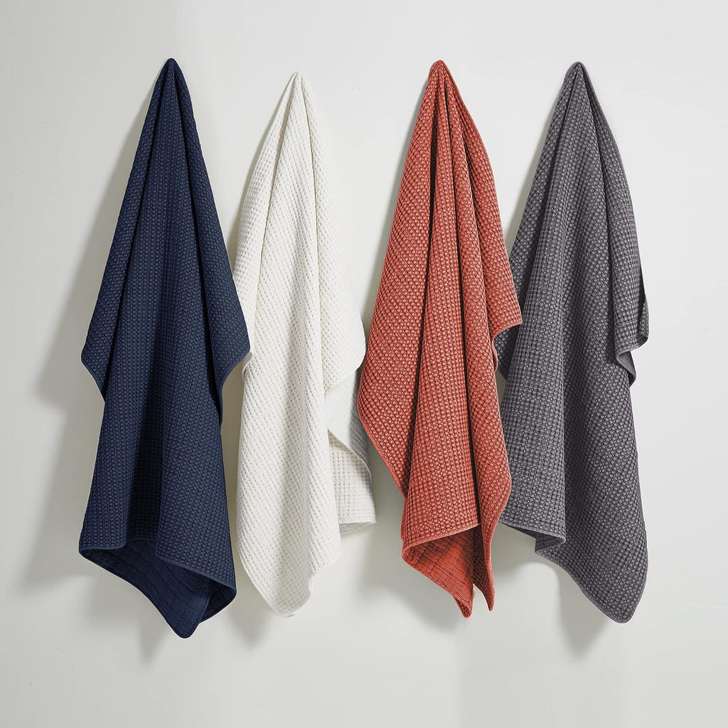Adobe Cotton Waffle Throw Blanket 50x60in