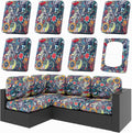 Paisley Stretch Patio Cushion Covers