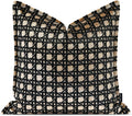 Velvet Geometric Rhombus Pillow Cover
