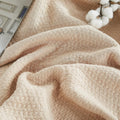 All Season Textured Cotton Throw Blanket